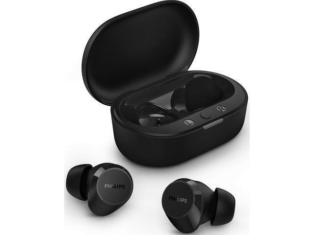 Philips TAT1209 In-ear Bluetooth Handsfree Ακουστικά με Αντοχή στον Ιδρώτα και Θήκη Φόρτισης Μαύρα