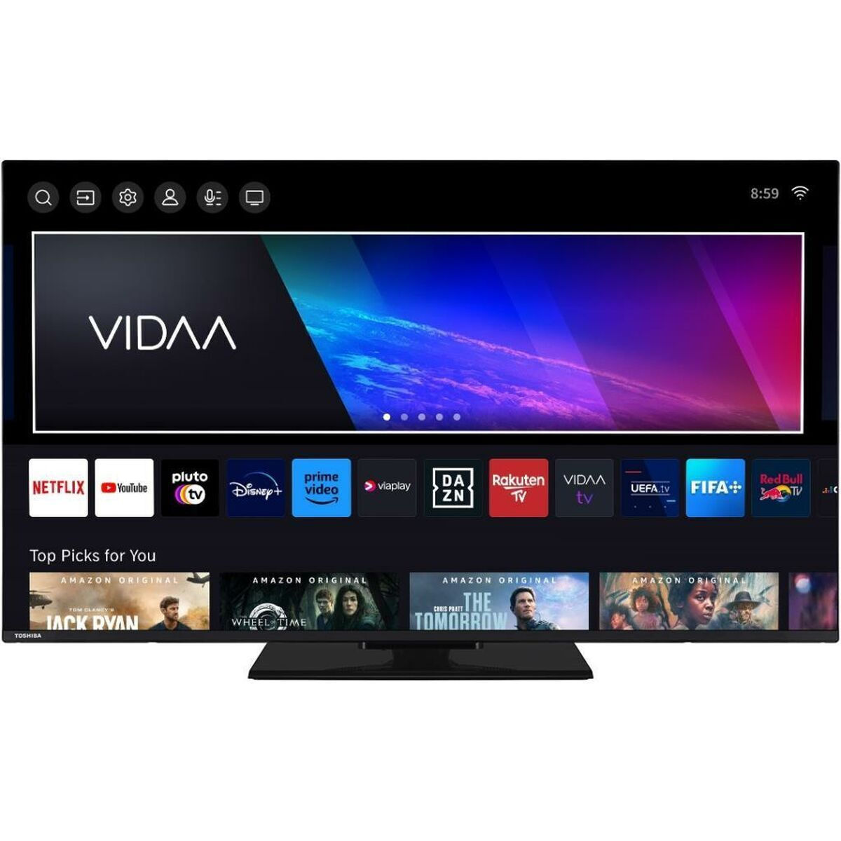 Toshiba Smart Τηλεόραση 65" 4K UHD LED UV34 (2024) 65UV3463DG