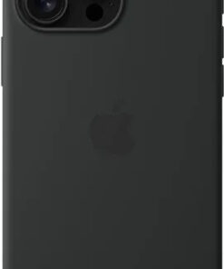 Alternative view of Apple Silicone Case with MagSafe Back Cover Σιλικόνης Μαύρο (iPhone 16 Pro Max) MYYT3ZM/A