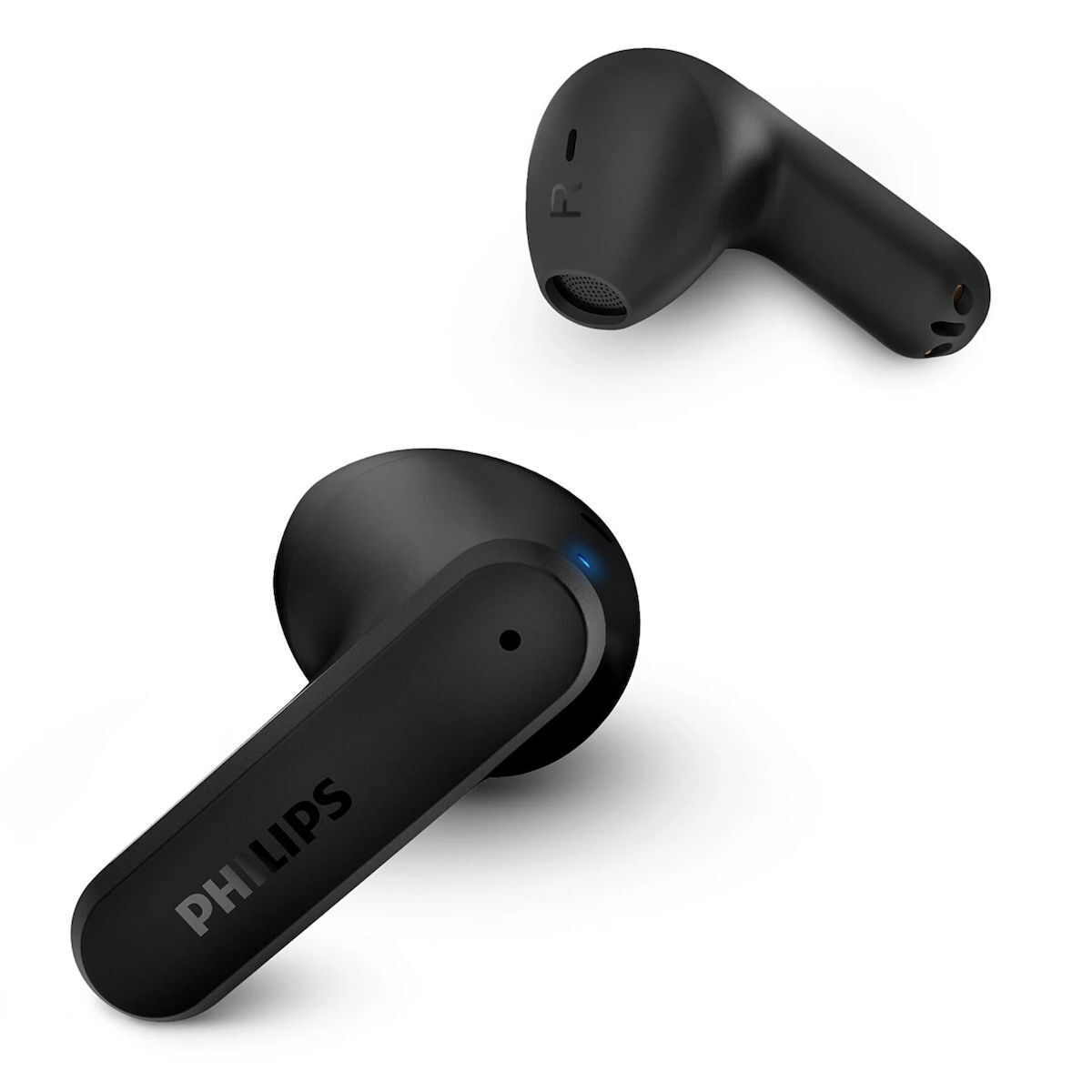 Philips TAT2139 Earbud Bluetooth Handsfree Ακουστικά με Αντοχή στον Ιδρώτα και Θήκη Φόρτισης Μαύρα - Image 3