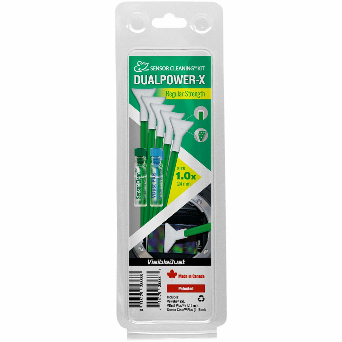 Visible Dust Καθαρισμός Αισθητήρα Sensor Cleaning Dualpower-X Regular Strength 1.0x