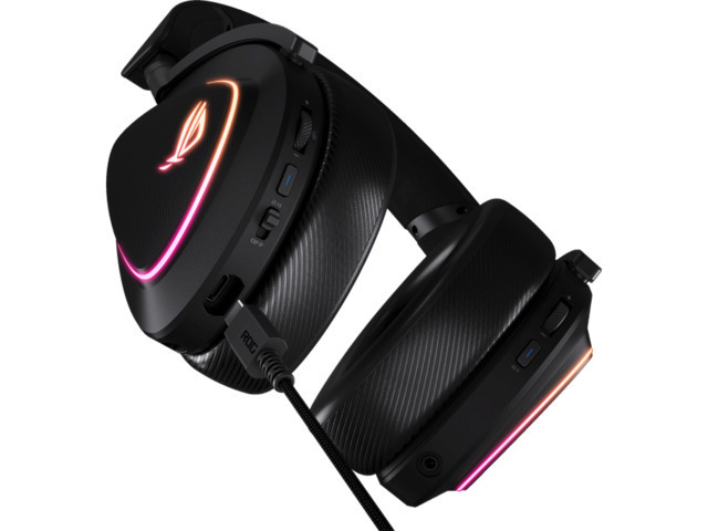 Asus ROG Delta II Ασύρματο Over Ear Gaming Headset με σύνδεση Bluetooth / USB - Image 5