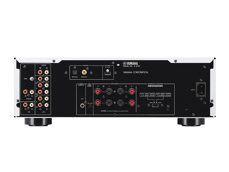 Yamaha A-S701 Ολοκληρωμένος Ενισχυτής Hi-Fi Stereo 160W/4Ω 100W/8Ω Ασημί - Image 3