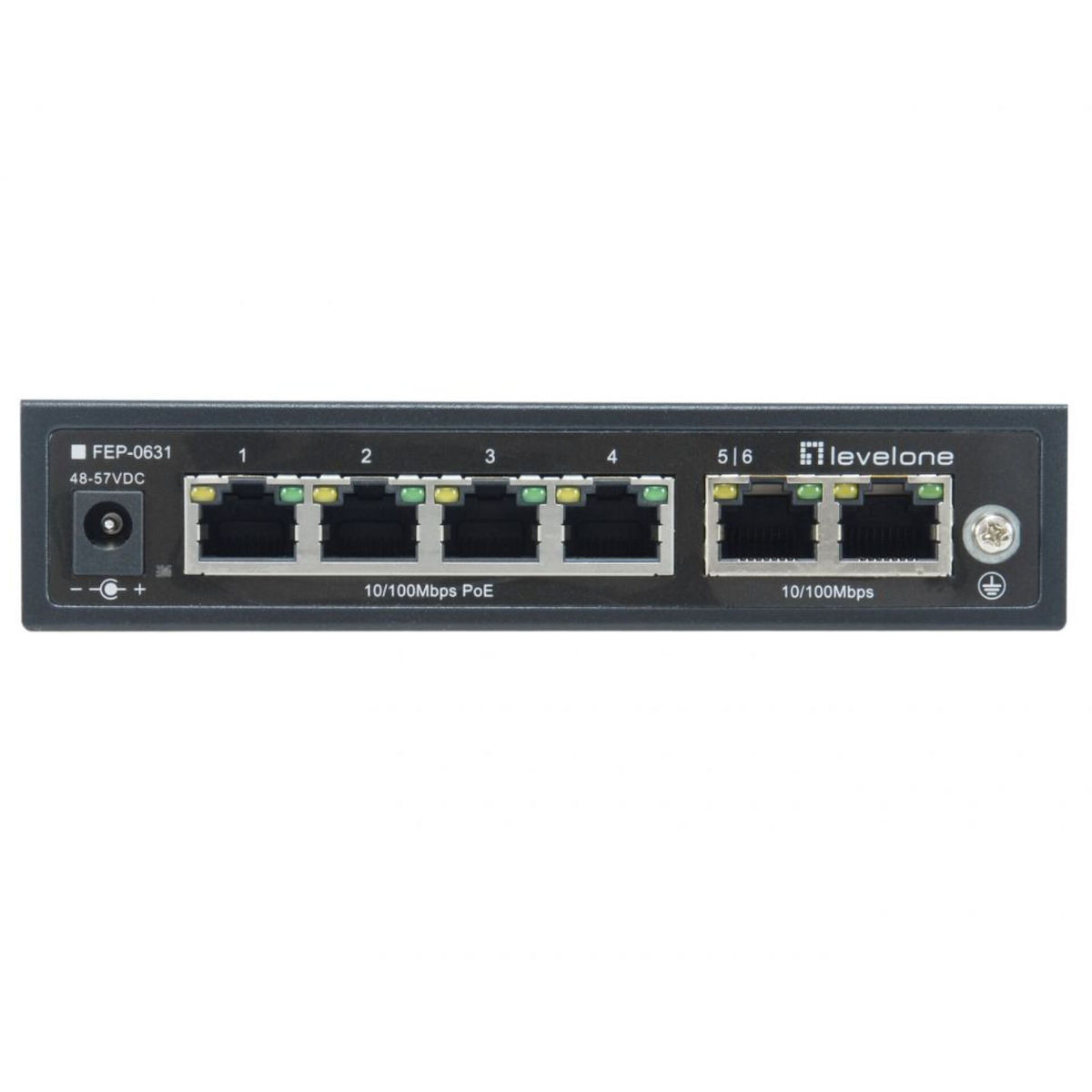 Level One FEP-0631 Unmanaged L2 PoE+ - Image 2