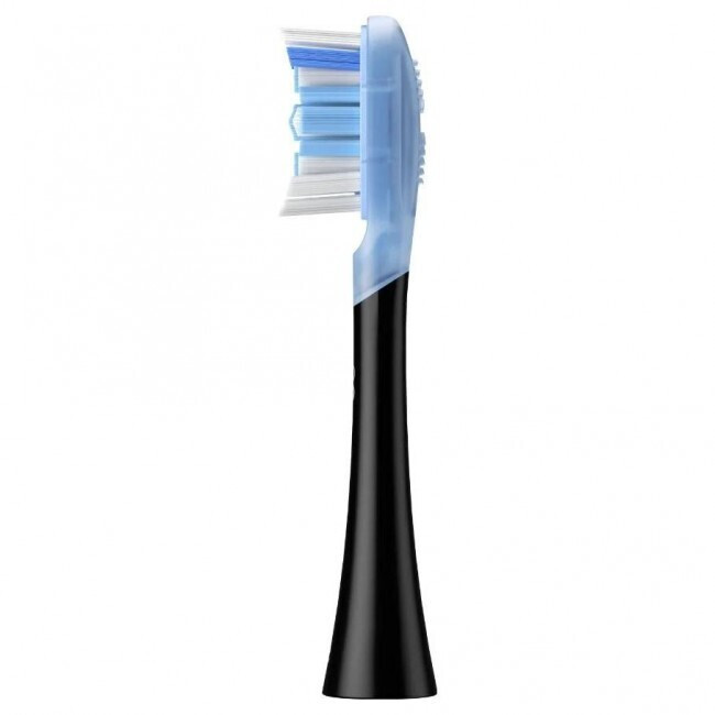 OClean Ultra Clean Ανταλλακτικές Κεφαλές για Ηλεκτρική Οδοντόβουρτσα Black 2τμχ - Image 4