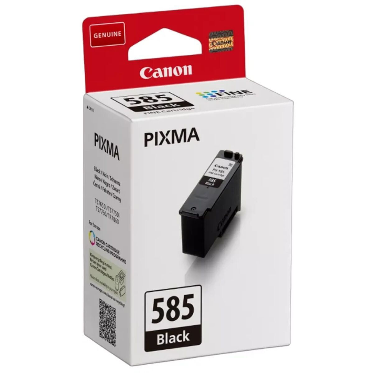 Canon PG-585 Γνήσιο Μελάνι Εκτυπωτή InkJet Μαύρο (6205C001) - Image 2