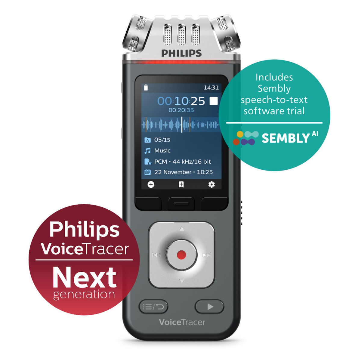 Philips Συσκευή Υπαγόρευσης DVT6115 - Image 3