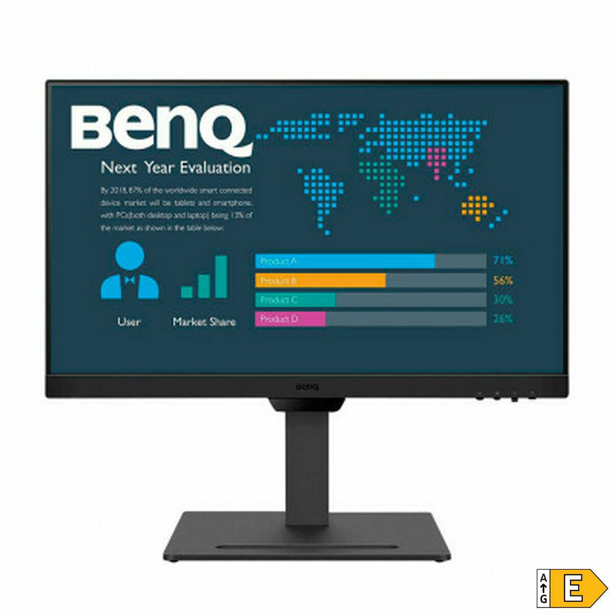 BenQ BL2490T IPS Monitor 23.8" FHD 1920x1080 - Image 4