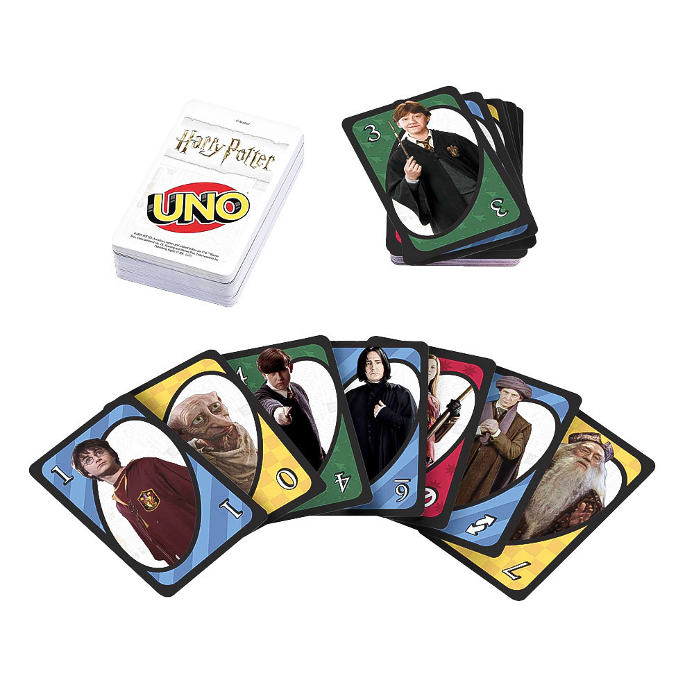 UNO Harry Potter 7+ Ετών (EN) Mattel - Image 2