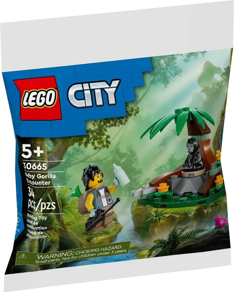 Lego City Baby Gorilla Encounter για 5+ Ετών 34τμχ