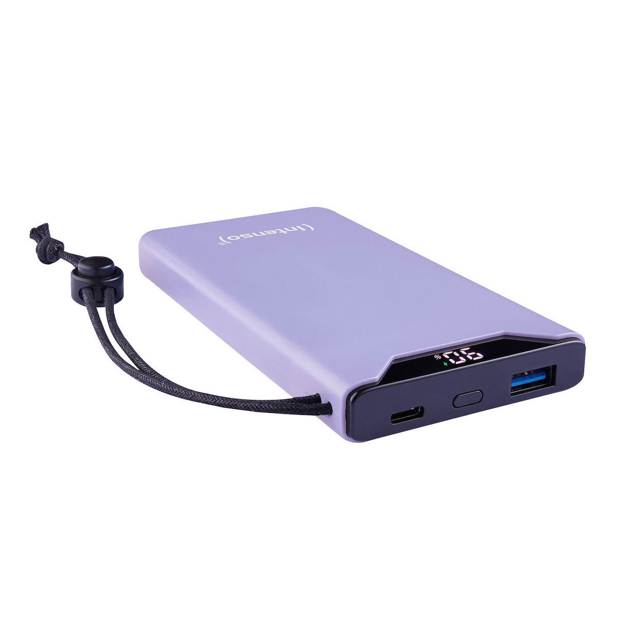 Intenso F10000 Power Bank 10000mAh 20W με Θύρα USB-A και Θύρα USB-C Quick Charge 3.0 Lila - Image 3