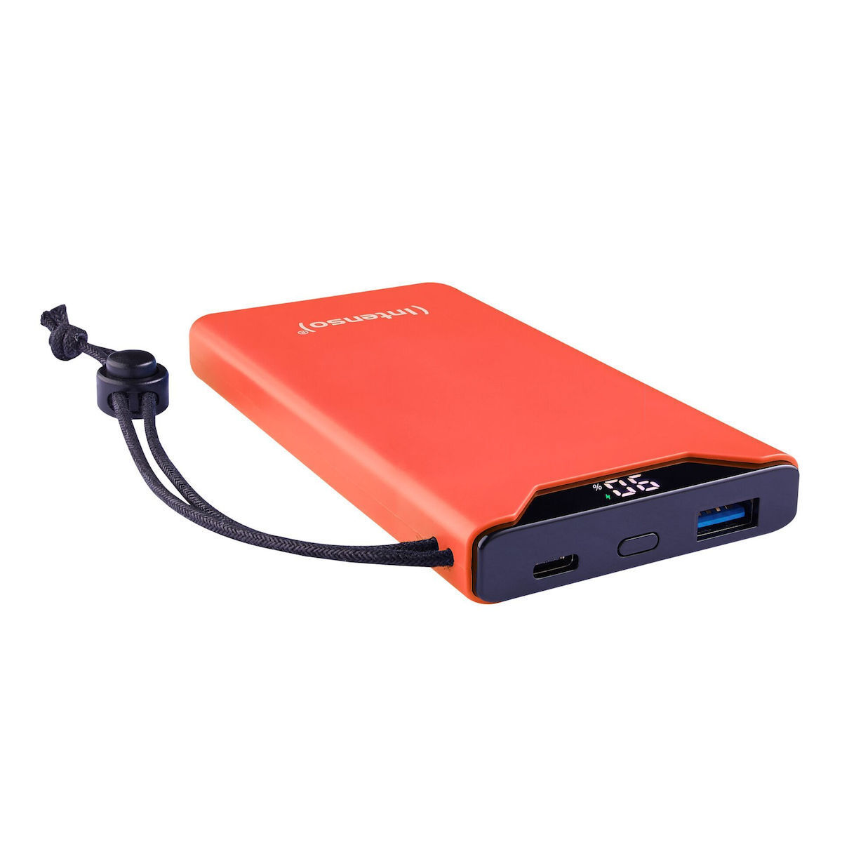 Intenso F10000 Power Bank 10000mAh 20W με Θύρα USB-A και Θύρα USB-C Quick Charge 3.0 Πορτοκαλί - Image 3