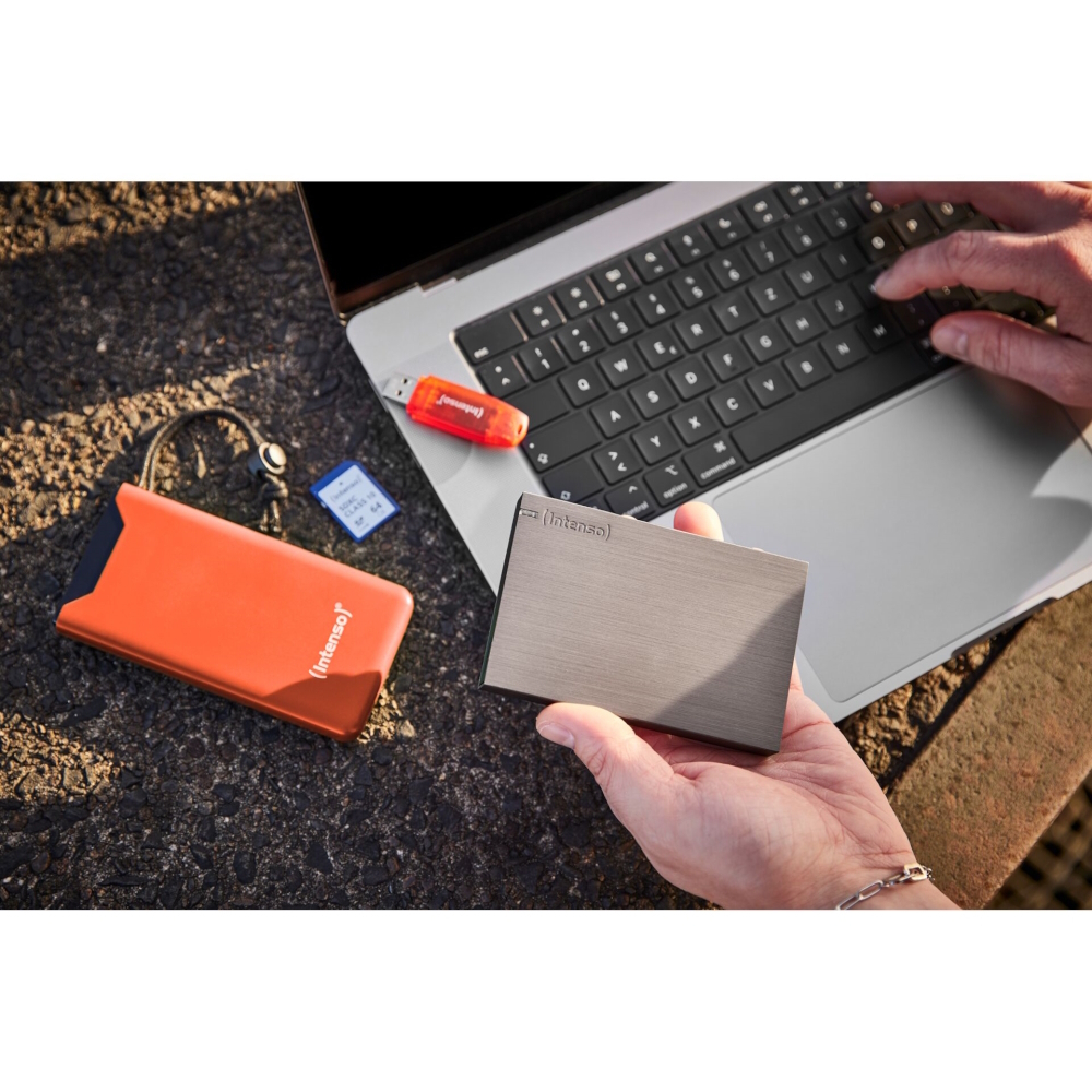 Intenso F10000 Power Bank 10000mAh 20W με Θύρα USB-A και Θύρα USB-C Quick Charge 3.0 Πορτοκαλί - Image 10