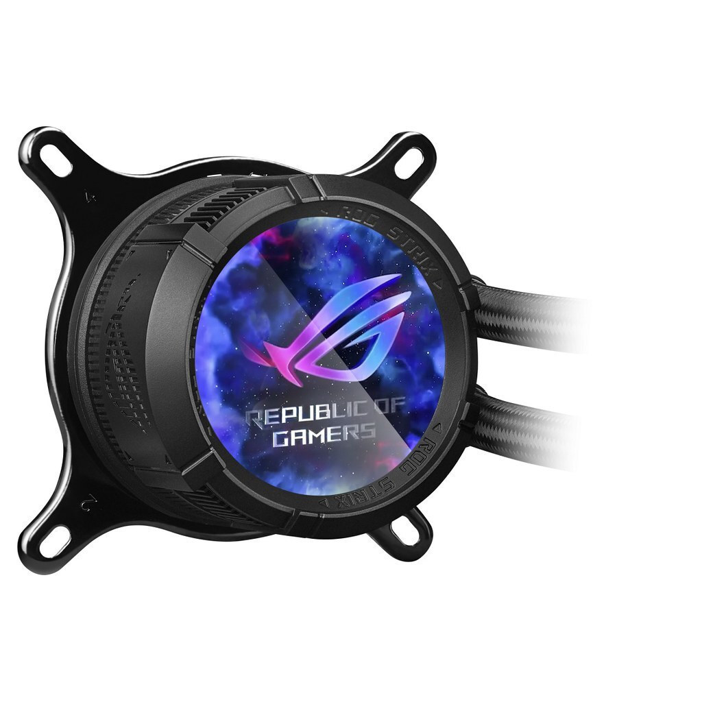 Asus ROG STRIX LC III 360 (v2) Υδρόψυξη Επεξεργαστή Τριπλού Ανεμιστήρα 120mm για Socket AM4/AM5/1700/1200 με ARGB Φωτισμό - Image 3