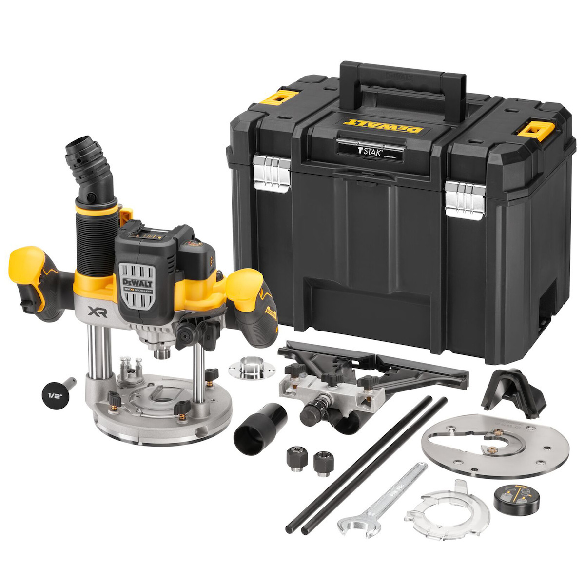 Dewalt Κάθετη Φρέζα 18V Χωρίς Καρβουνάκια (Brushless) Solo