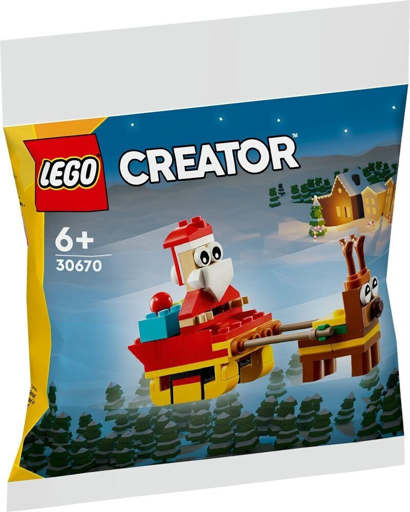 Lego Creator Santa Claus on Sleigh "Christmas" για 6+ Ετών