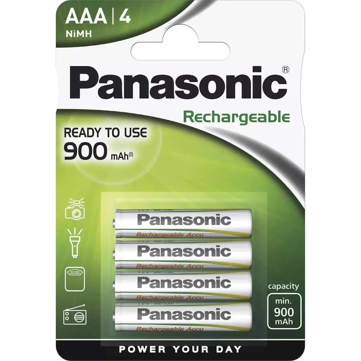 Panasonic Evolta AAA 900mAh 1.2V 4τμχ - Image 2