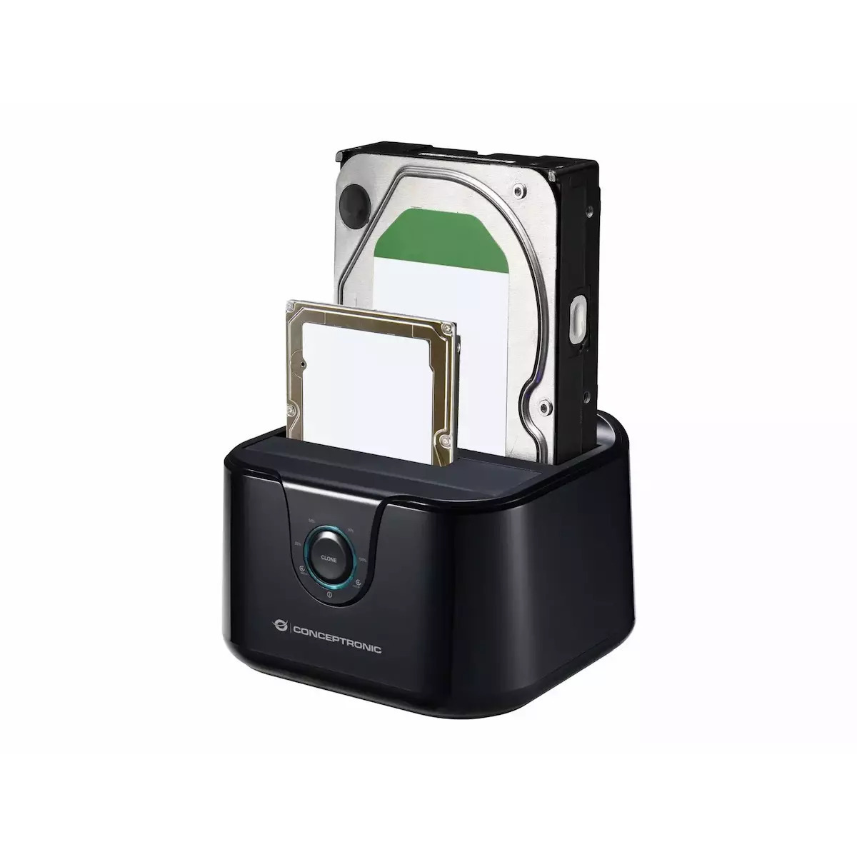 Conceptronic Docking Station για 2 Σκληρούς Δίσκους SATA 2.5" / 3.5" με σύνδεση USB-C (DONN12B) - Image 4