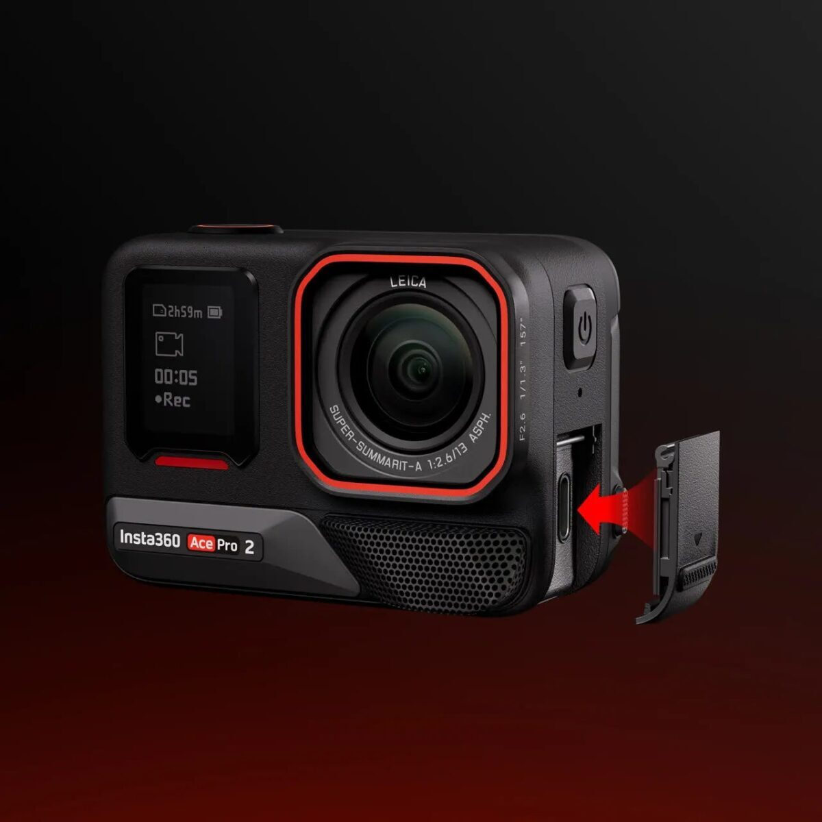 Insta360 Ace Pro 2 USB Cover για Action Cameras Insta360 - Image 4
