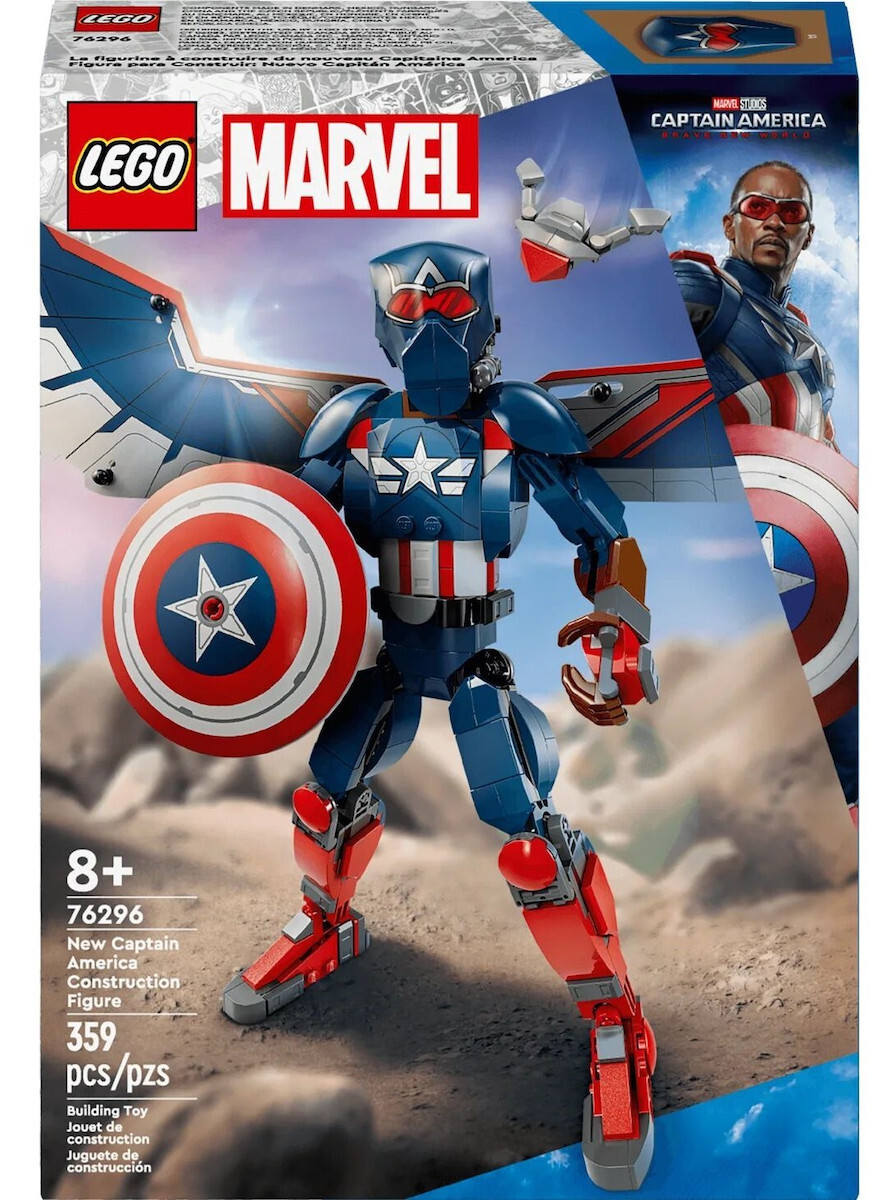 Lego Marvel New Captain America για 8+ Ετών 359τμχ