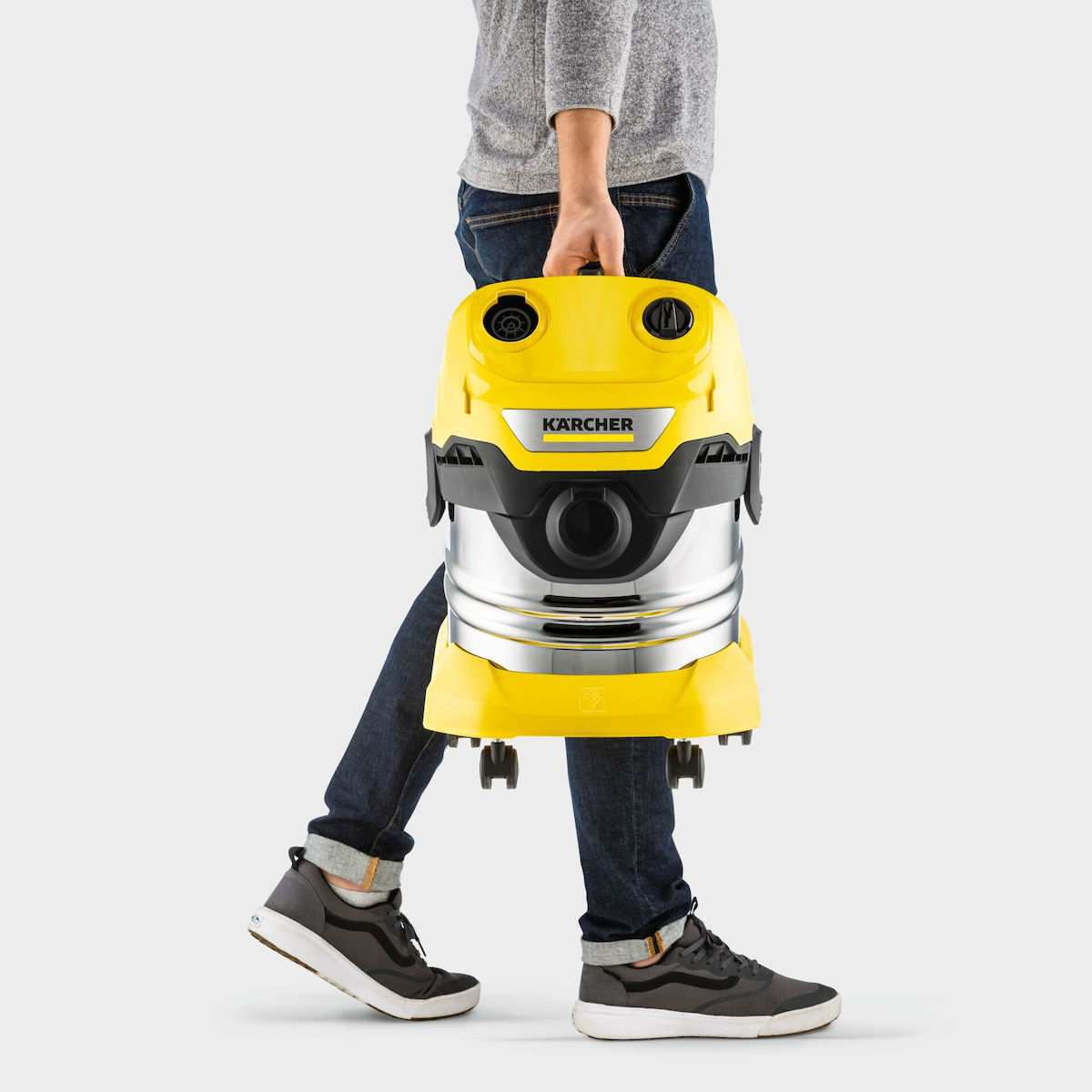 Karcher WD 4-18 S Dual V-20/22 Επαναφορτιζόμενη Χωρίς Φορτιστή και Μπαταρία 20lt - Image 6