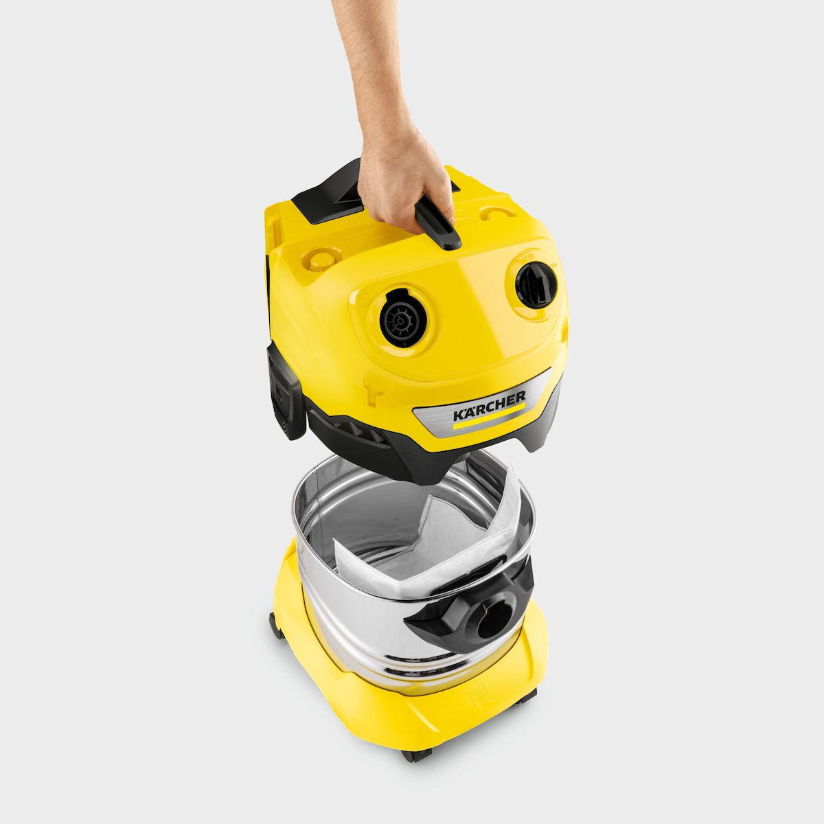 Karcher WD 4-18 S Dual V-20/22 Επαναφορτιζόμενη Χωρίς Φορτιστή και Μπαταρία 20lt - Image 7