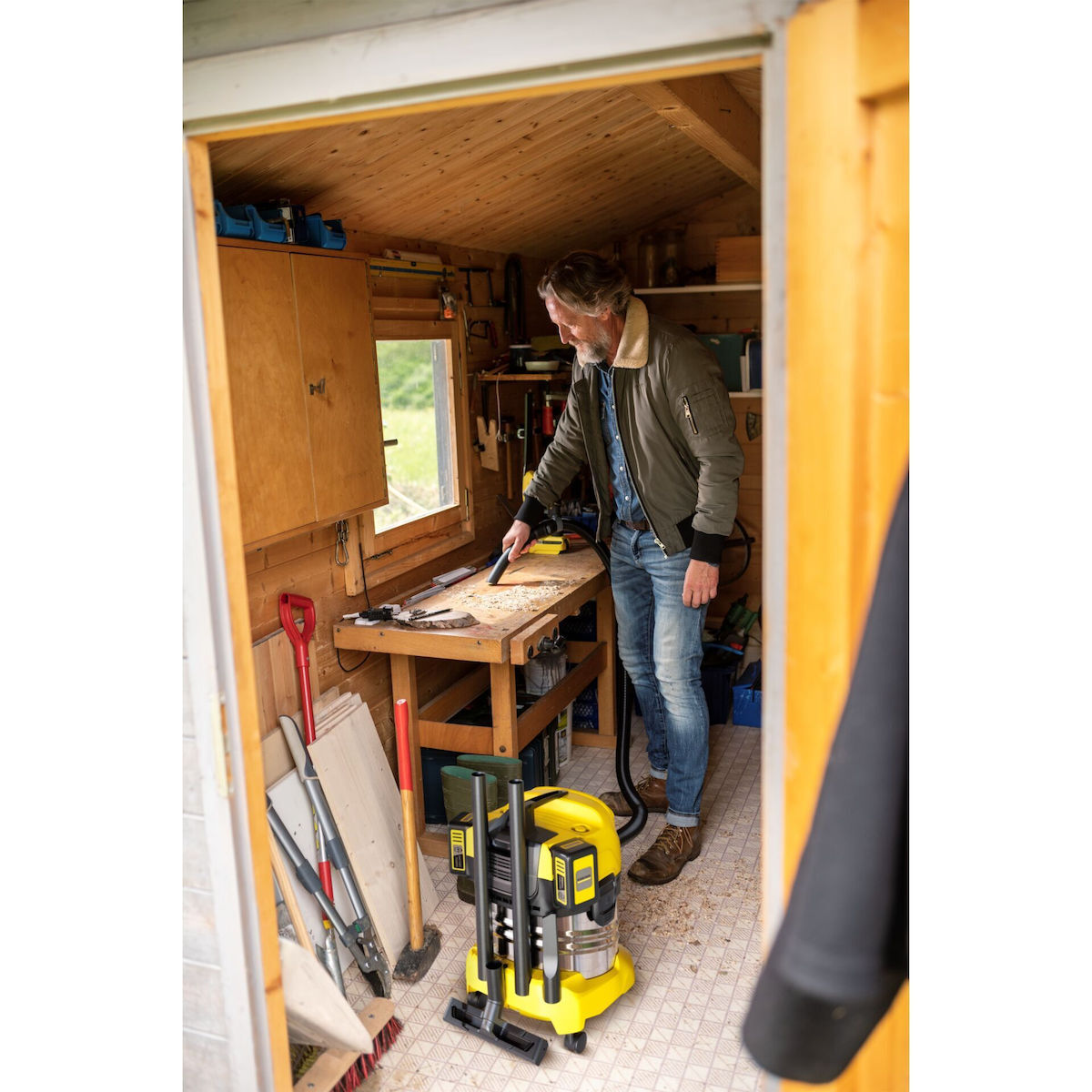 Karcher WD 4-18 S Dual V-20/22 Επαναφορτιζόμενη Χωρίς Φορτιστή και Μπαταρία 20lt - Image 11