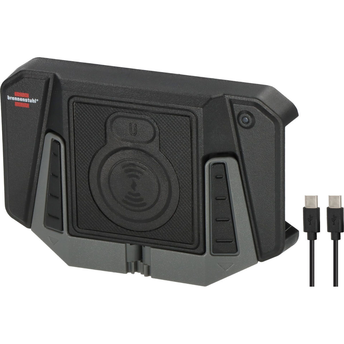 Brennenstuhl Ασύρματος Φορτιστής (Qi Pad) 20W Μαύρος (1173780001)