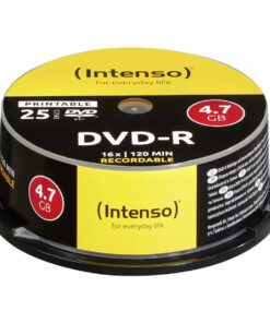 Alternative view of Intenso Εγγράψιμα DVD-R 16x Printable 4.7GB Cake Box 25τμχ