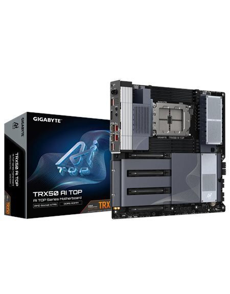 Gigabyte TRX50 AI TOP Wi-Fi Motherboard Extended ATX με AMD TR5 Socket - Image 2