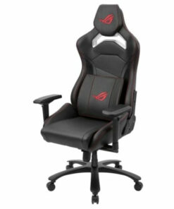 Asus ROG Chariot X Core Καρέκλα Gaming Δερματίνης με Ρυθμιζόμενα Μπράτσα και RGB Φωτισμό Black/Red