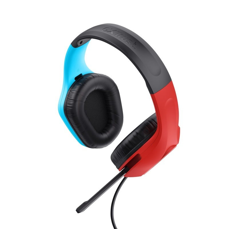 Trust GXT 416S Zirox Over Ear Blue / Red for Nintendo Switch - Image 5