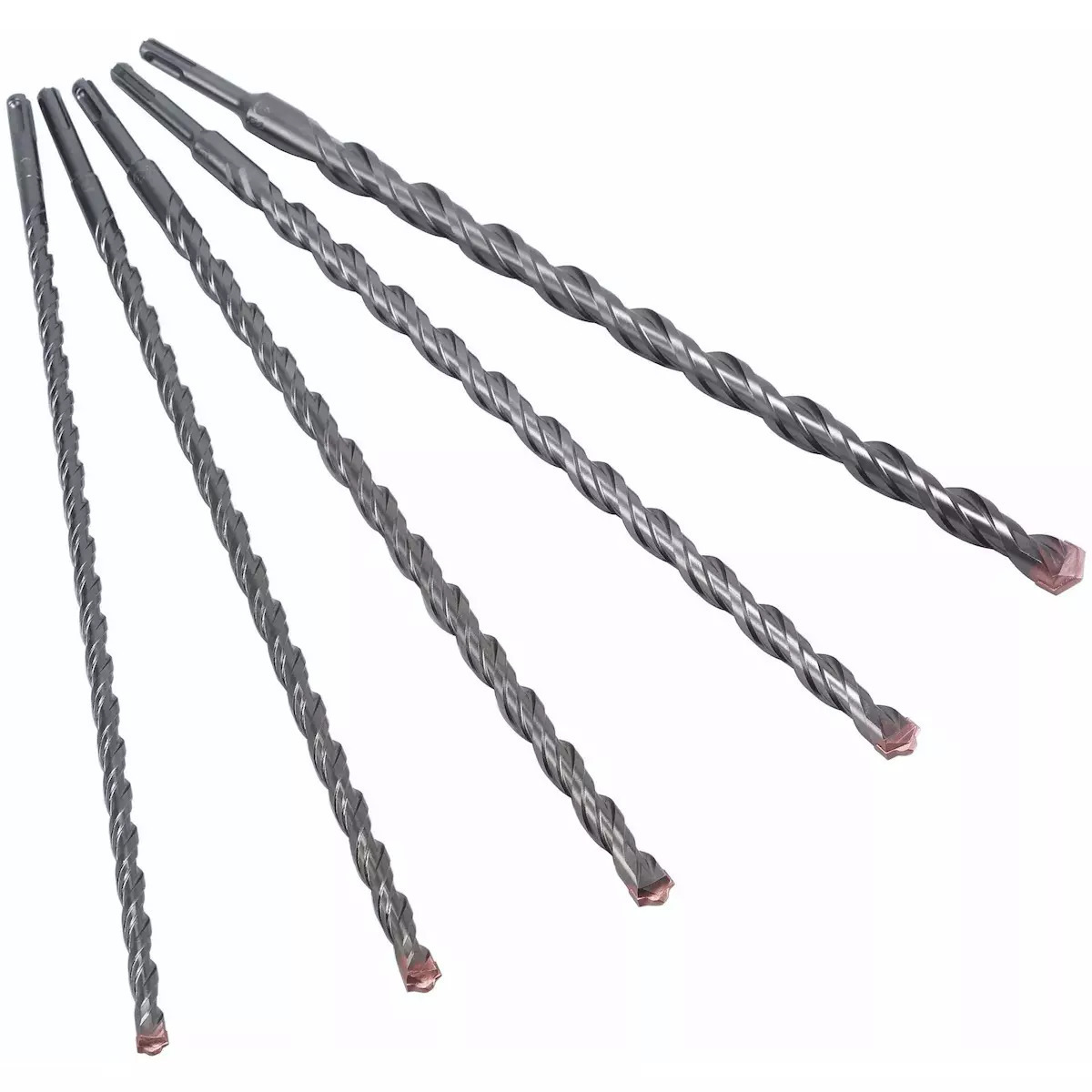 Alpen Drills Σετ 5 Διαμαντοτρύπανα Καρβιδίου με SDS Plus Στέλεχος για Δομικά Υλικά - Image 2