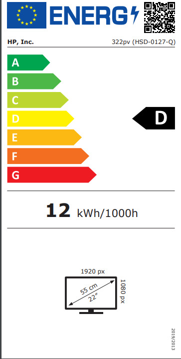HP Series 3 Pro 322pv 22" FHD 1920x1080 - Image 5