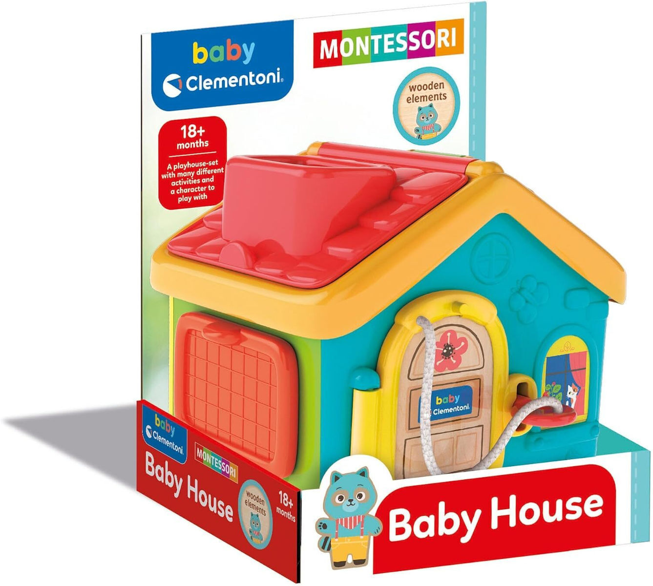 Baby Clementoni Montesorri - Baby House για 18+ Μηνών