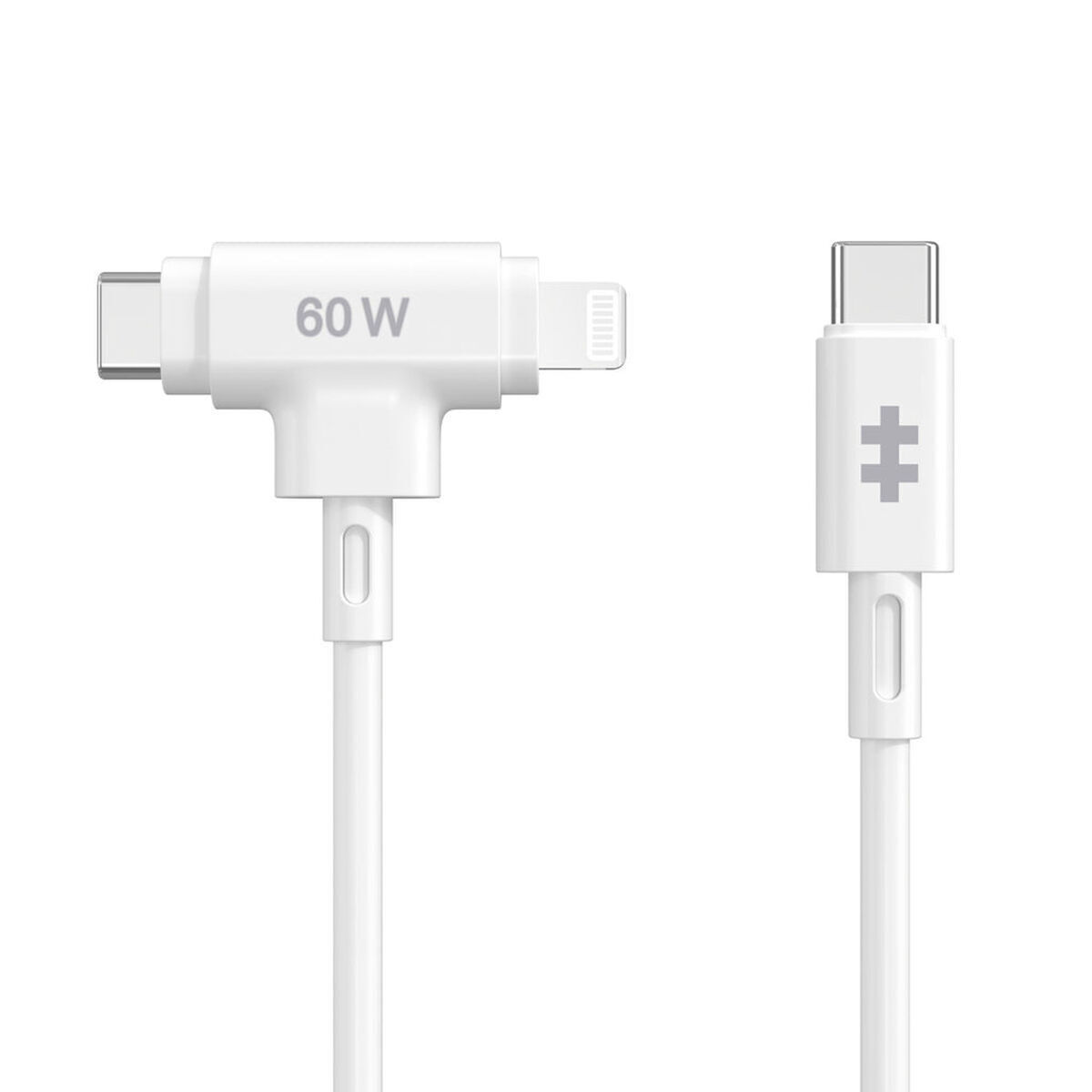 Targus Regular USB to Lightning / Type-C Cable Λευκό 1.5m
