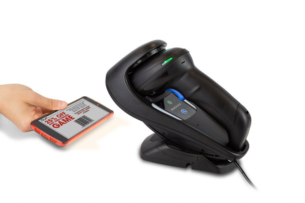 Datalogic GM4500 Scanner Χειρός Ασύρματο με Δυνατότητα Ανάγνωσης 2D και QR Barcodes - Image 4