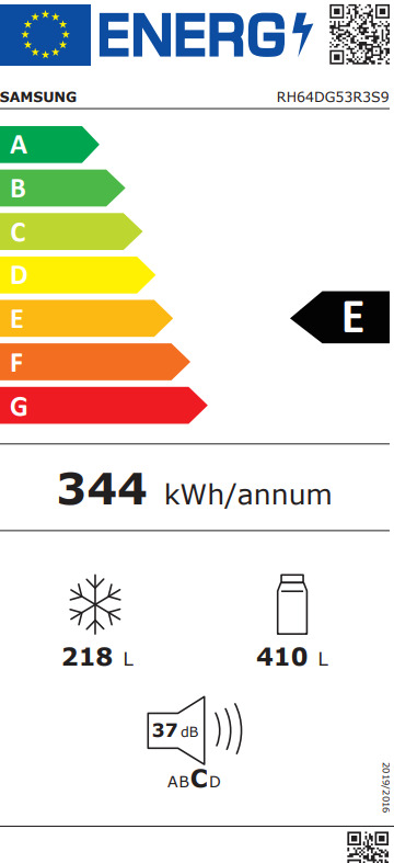 Samsung Ντουλάπα 628lt NoFrost Inox RH64DG53R3S9EF - Image 2