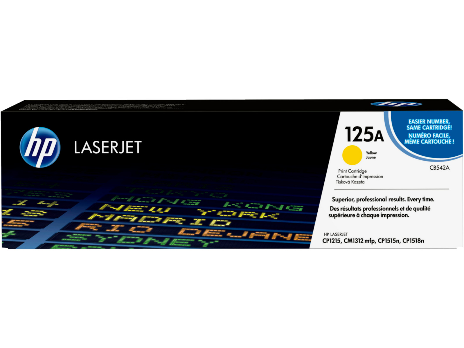 HP 125A Γνήσιο Toner Laser Εκτυπωτή Κίτρινο 1400 Σελίδων (CB542A) - Image 2