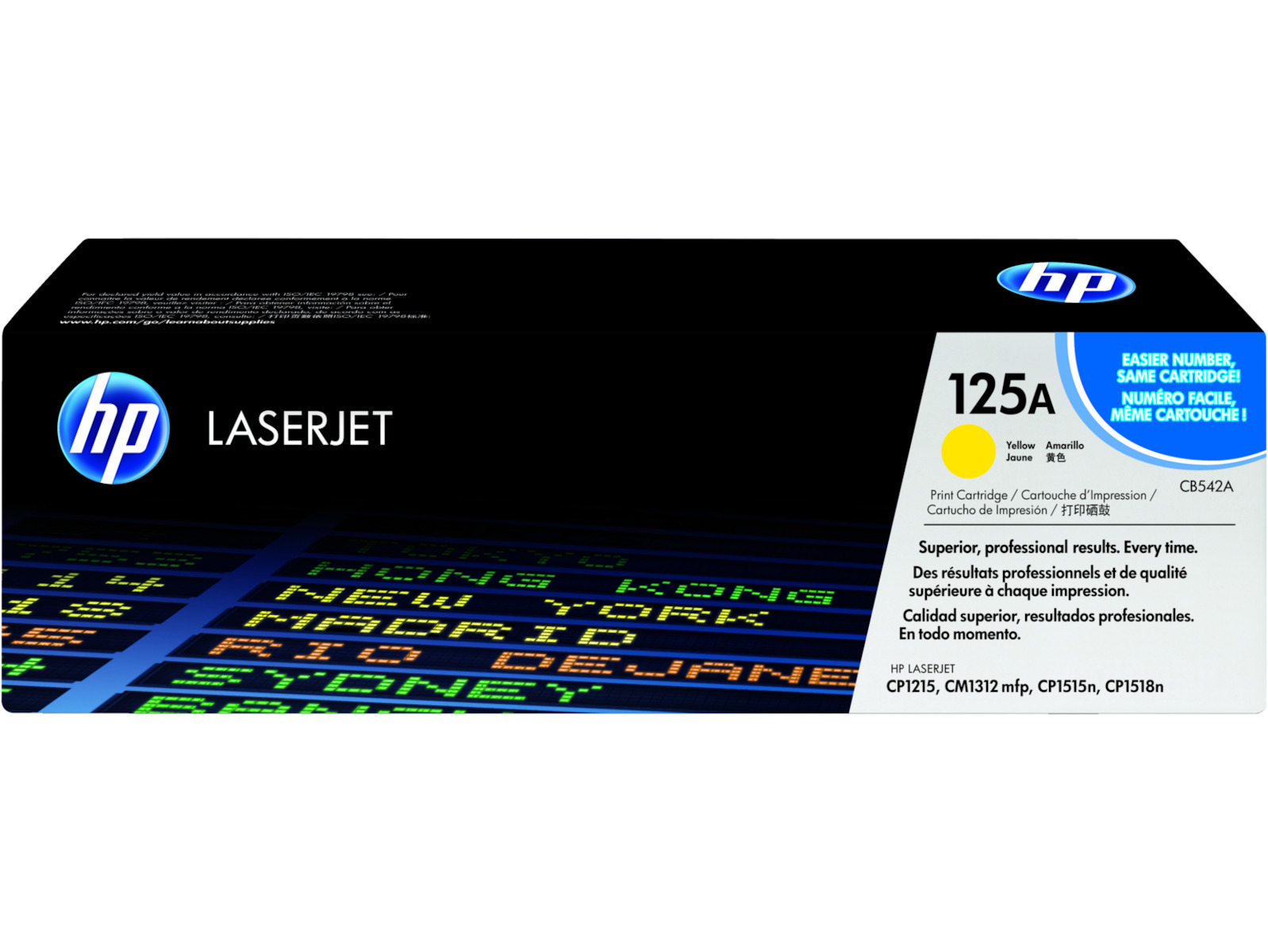 HP 125A Γνήσιο Toner Laser Εκτυπωτή Κίτρινο 1400 Σελίδων (CB542A) - Image 3