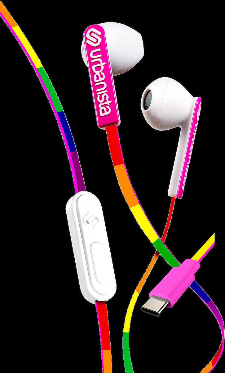 Urbanista San Francisco In-ear Handsfree Ακουστικά με Βύσμα USB-C Πολύχρωμο - Image 2