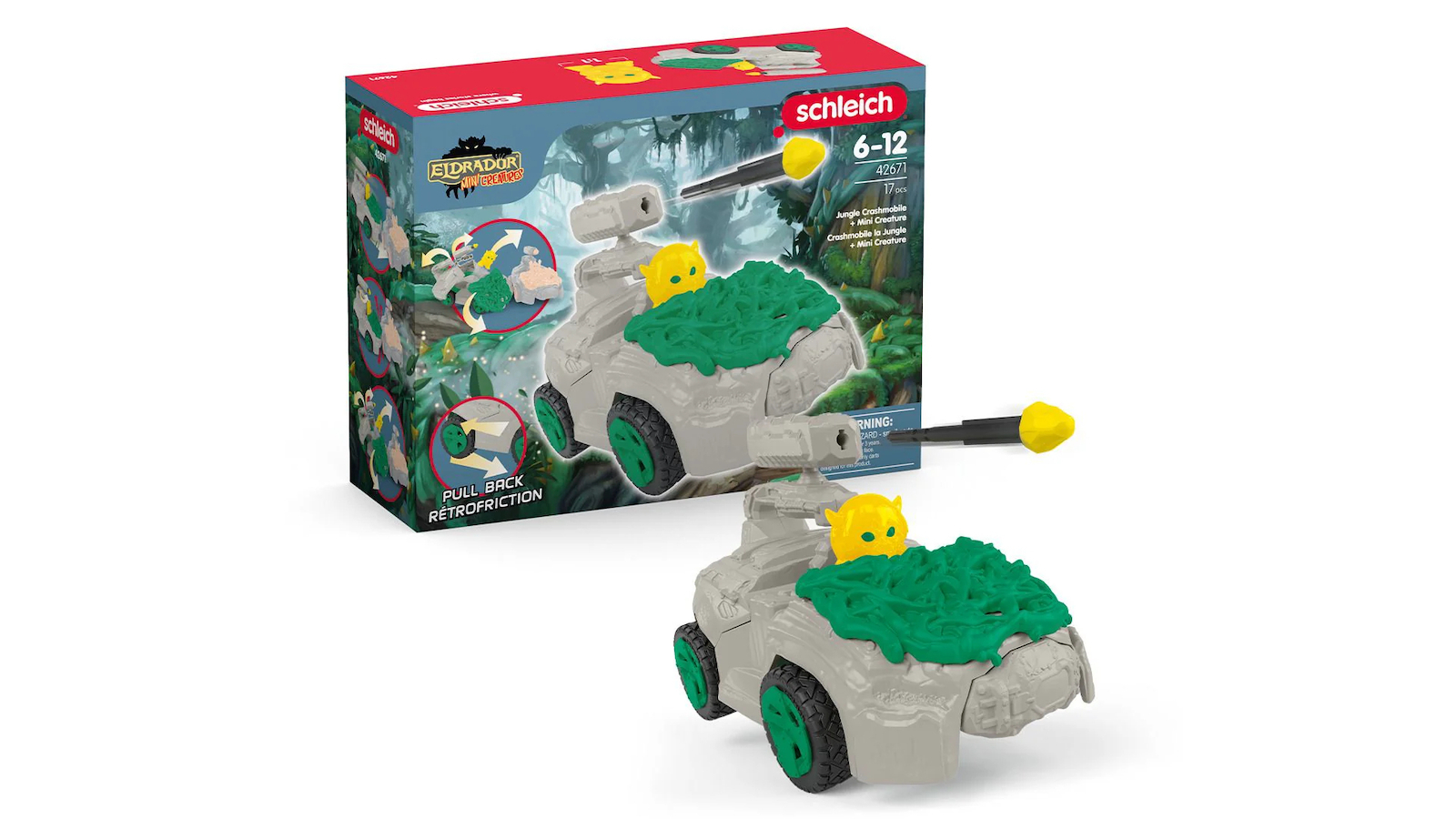 Schleich-S Eldrador Creatures Jungle Crashmobile για 3+ Ετών - Image 2