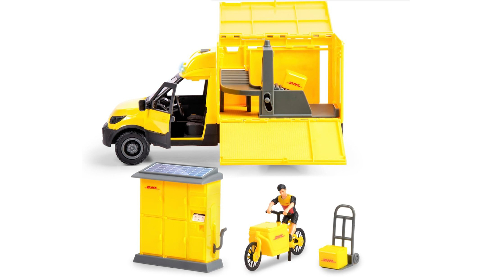 Dickie Dhl Delivery Set 203747020 - Image 3