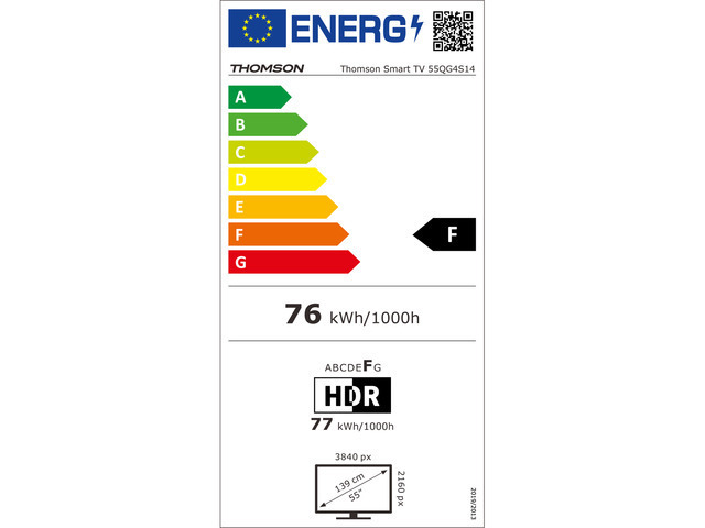 Thomson Smart Τηλεόραση 55" 4K UHD QLED 55QG4S14 (2024) - Image 9