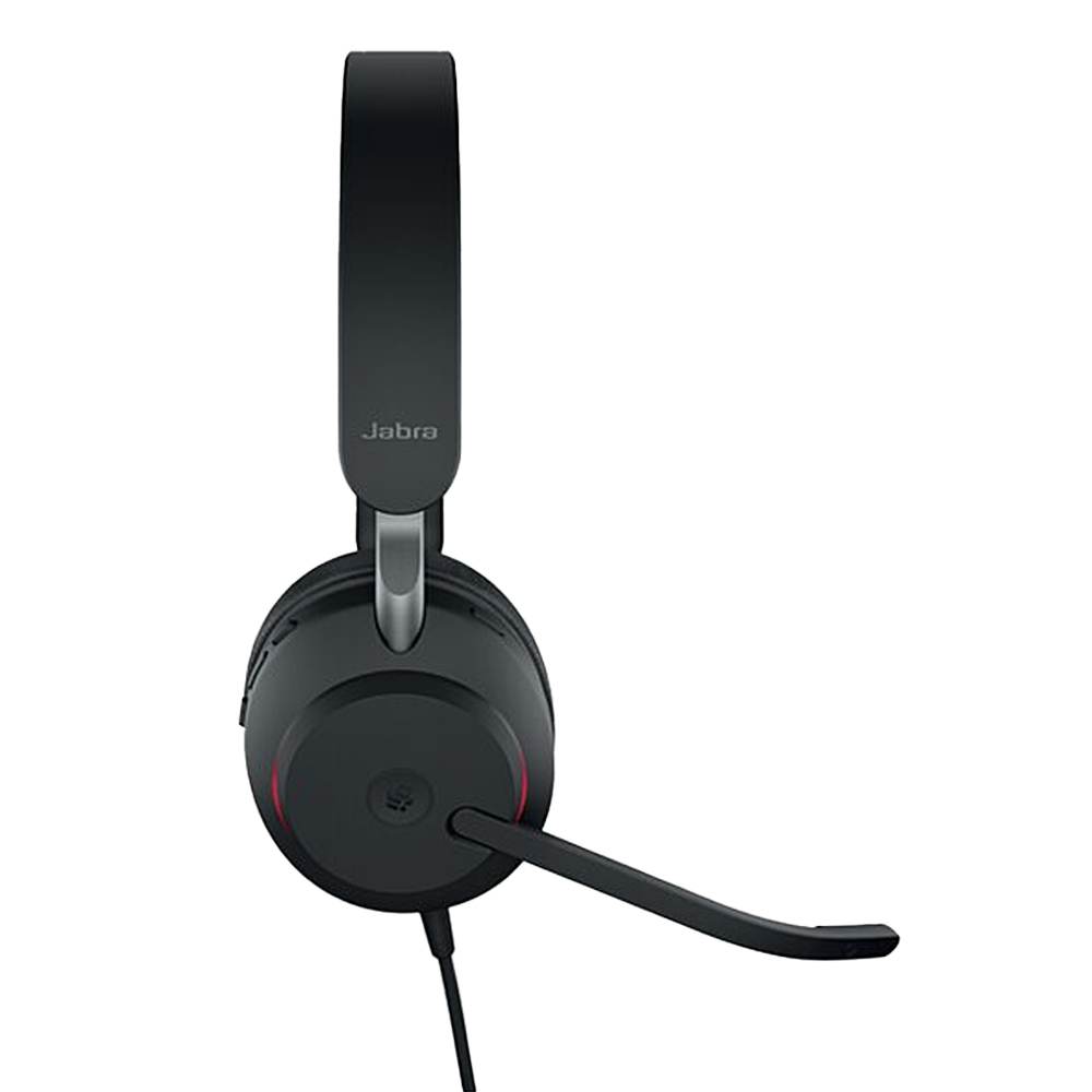 Jabra Evolve2 40 SE VOIP Headset USB-A MS Mono (24189-899-999) - Image 6