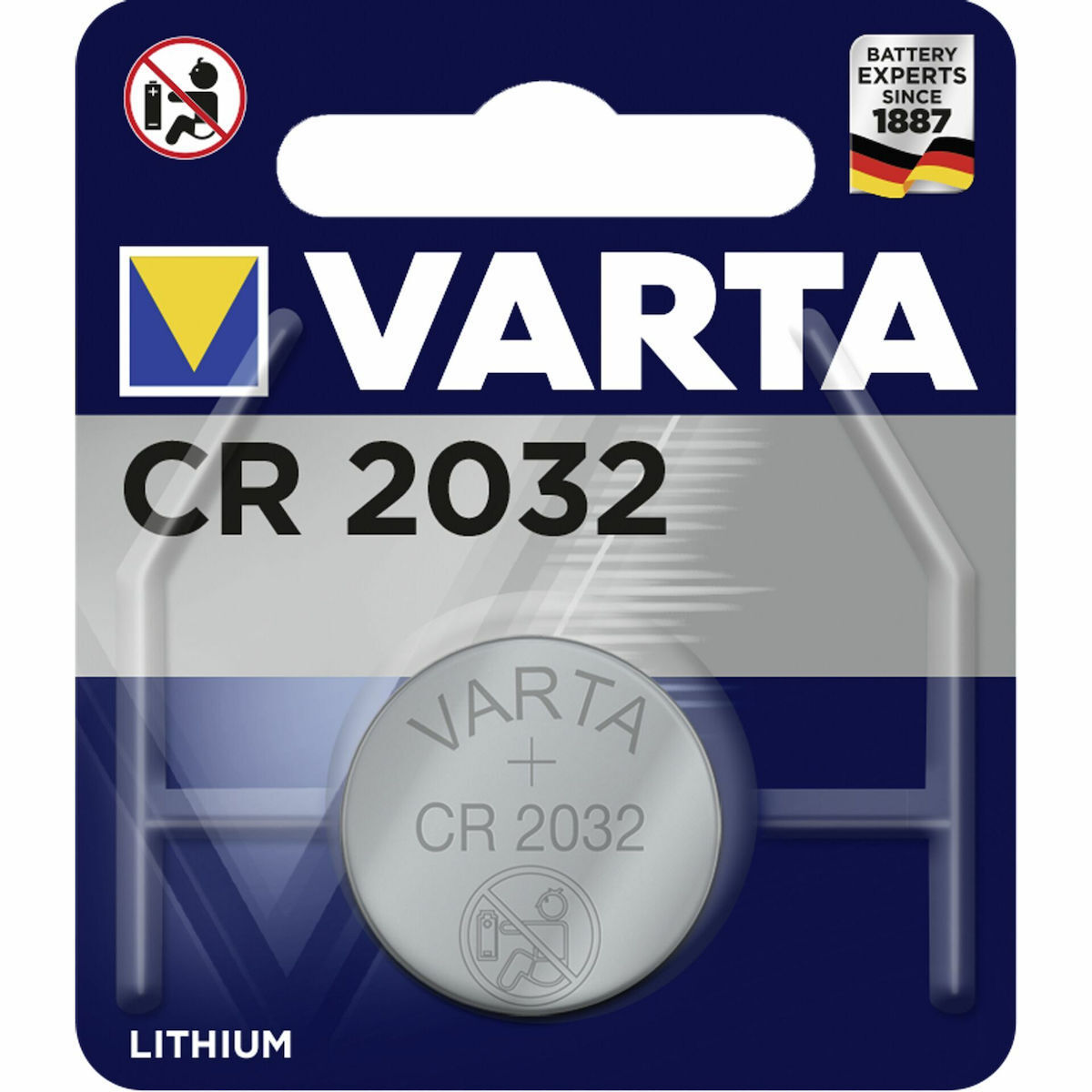 Varta Μπαταρίες Λιθίου Ρολογιών CR2032 100τμχ