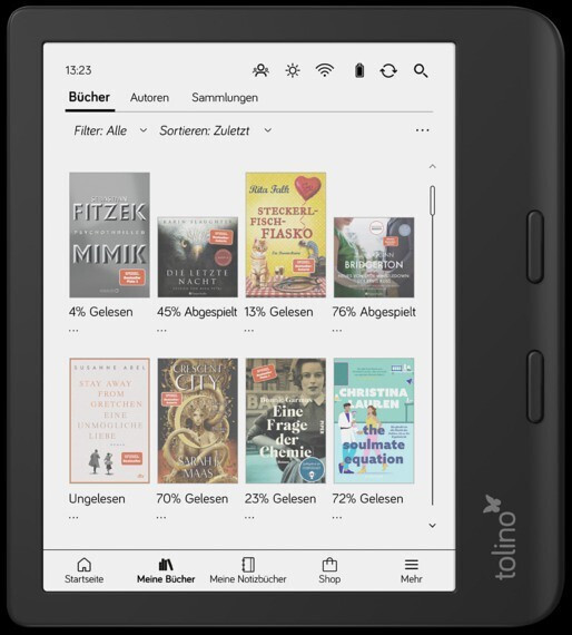 Tolino Vision Color με Οθόνη Αφής 7" (32GB) Μαύρο