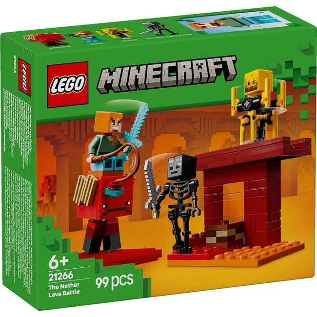 Lego Minecraft The Nether Lava Battle για 6+ Ετών 99τμχ - Image 2