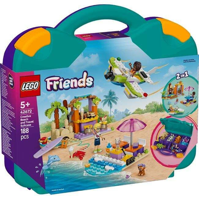 Lego Friends Creative Beach and Travel Suitcase για 5+ Ετών 188τμχ - Image 2