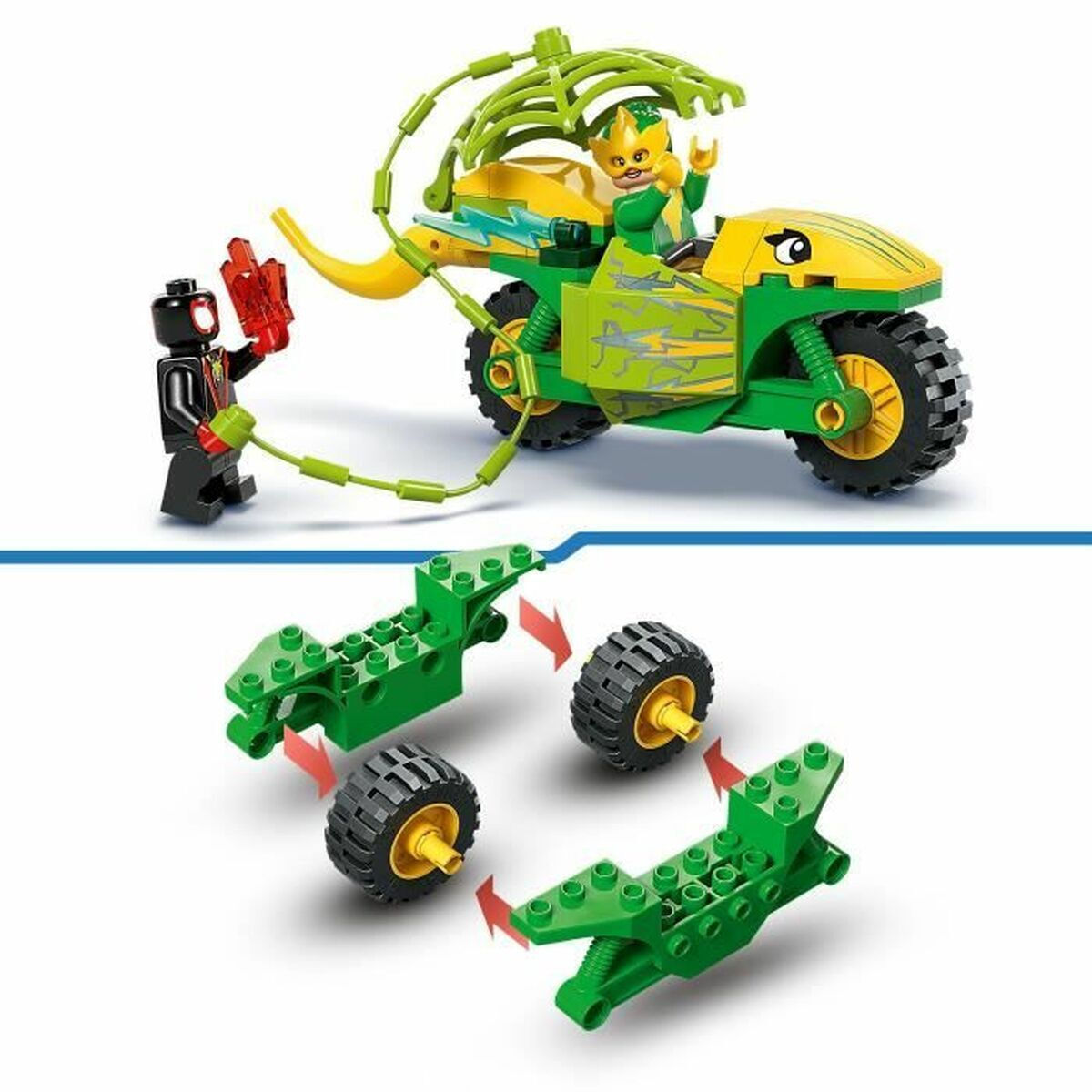 Lego Marvel Spin and Electro Dinosaur Vehicle Chase για 4+ Ετών 124τμχ - Image 3